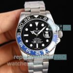 Rolex Submariner Blaken Black and Blue Ceramic Bezel Stainless Steel Reissue Watch 